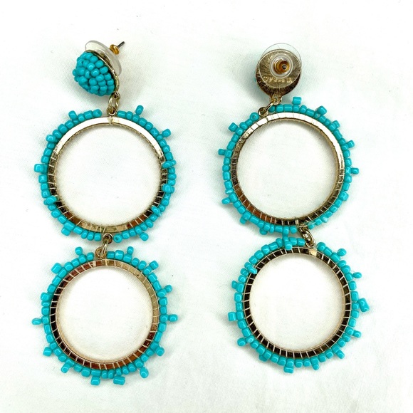 Sugarfix by Baublebar Turquoise Beaded Earrings - Picture 3 of 4